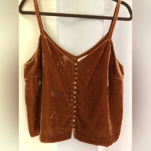 Velvet Tank Top, Madewell